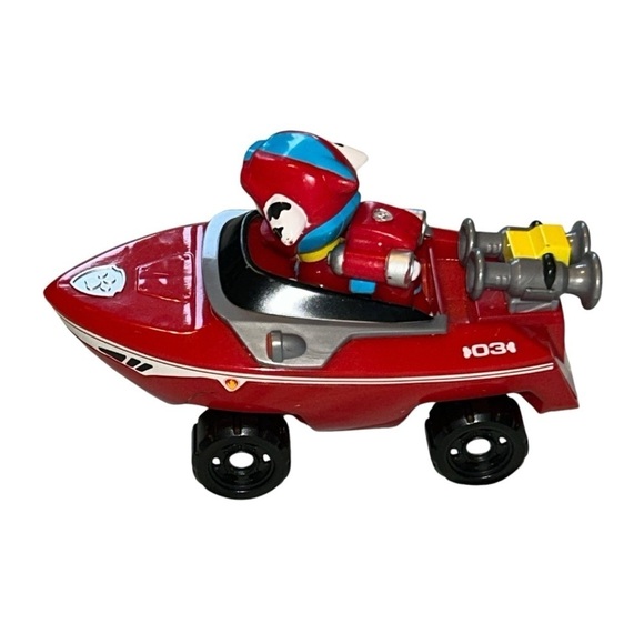 Paw Patrol Sea Transforming Marshall Vehicle With Figure Boat - Picture 5 of 5